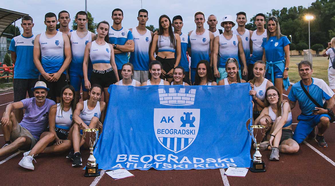 Beogradski atletski klub treći najuspešniji tim za ovu godinu