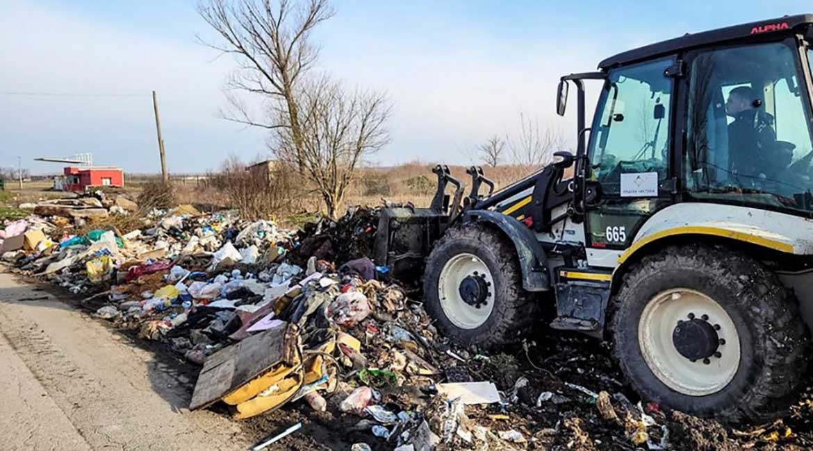 Uklonjena divlja deponija u Jabučkom ritu