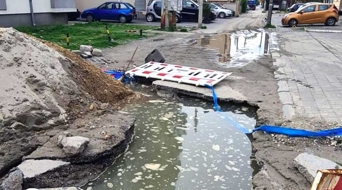 U naselju Krnjača izlila se kanalizacija