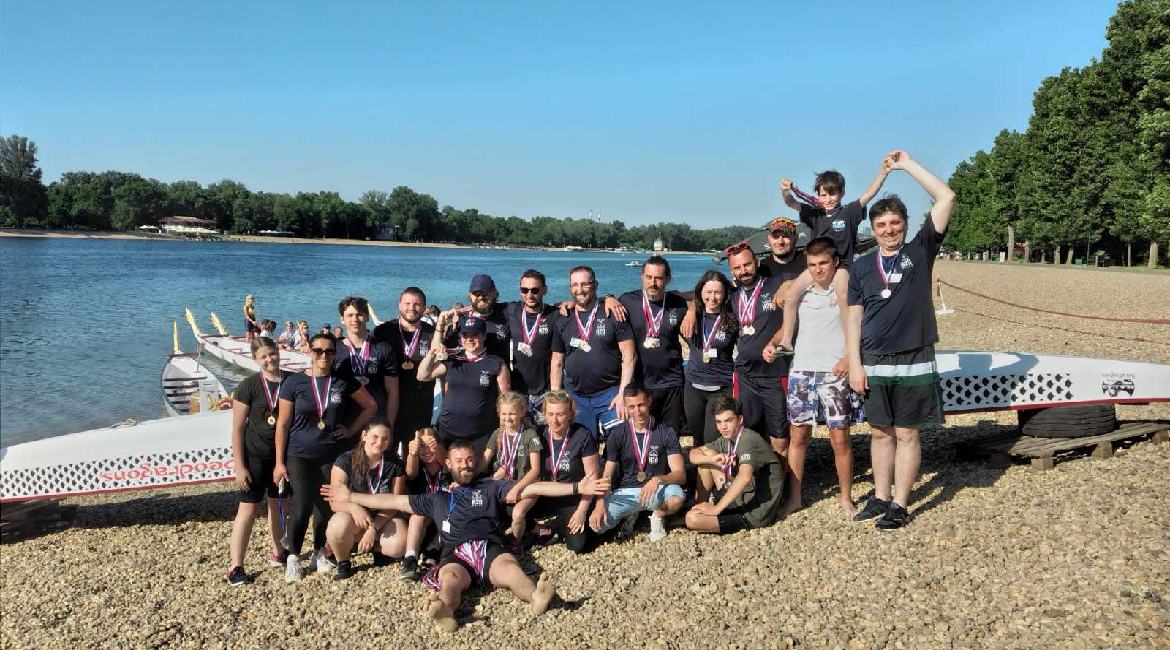 Prvo prvenstvo Beograda u Dragon Boat veslanju i VIII Dragon Boat festival