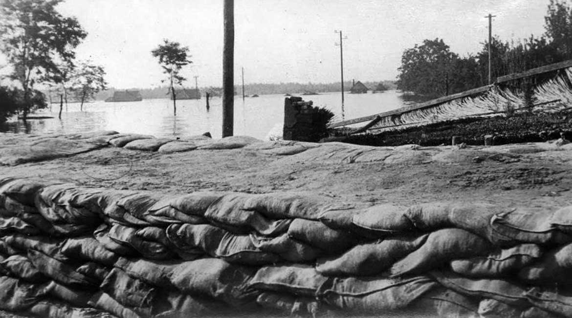 Istorija nasipa na levoj obali Dunava u Beogradu