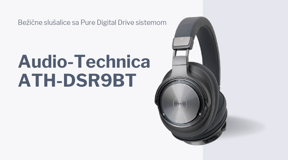 Bežične slušalice Audio Technica ATH-DSR9BT