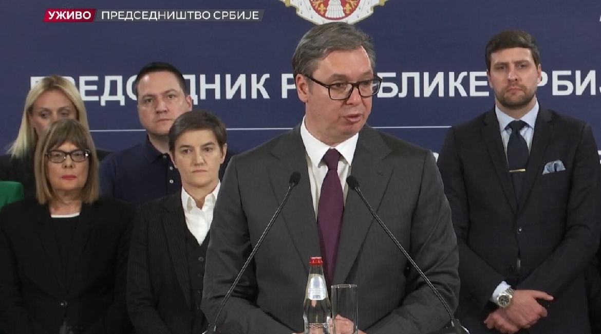 Vučić: vanredna konferencija povodom terorističkog napada