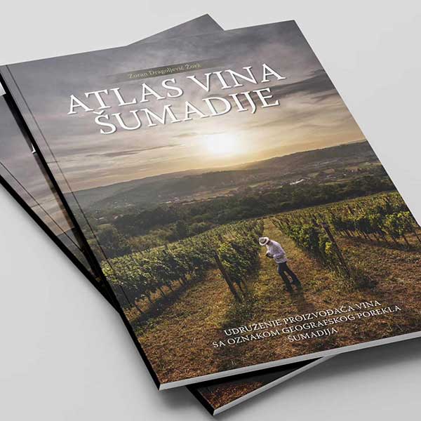 Atlas vina Šumadije na srpskom