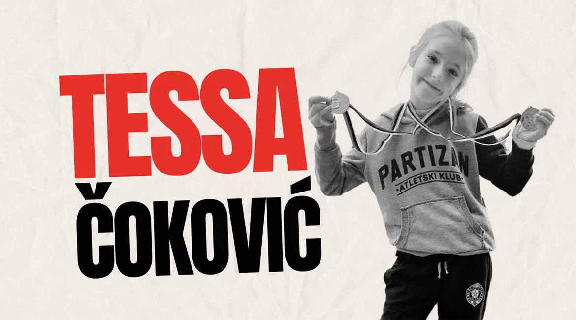 Tessa Čoković: Dokazuje od malih nogu kako se postaje šampion!