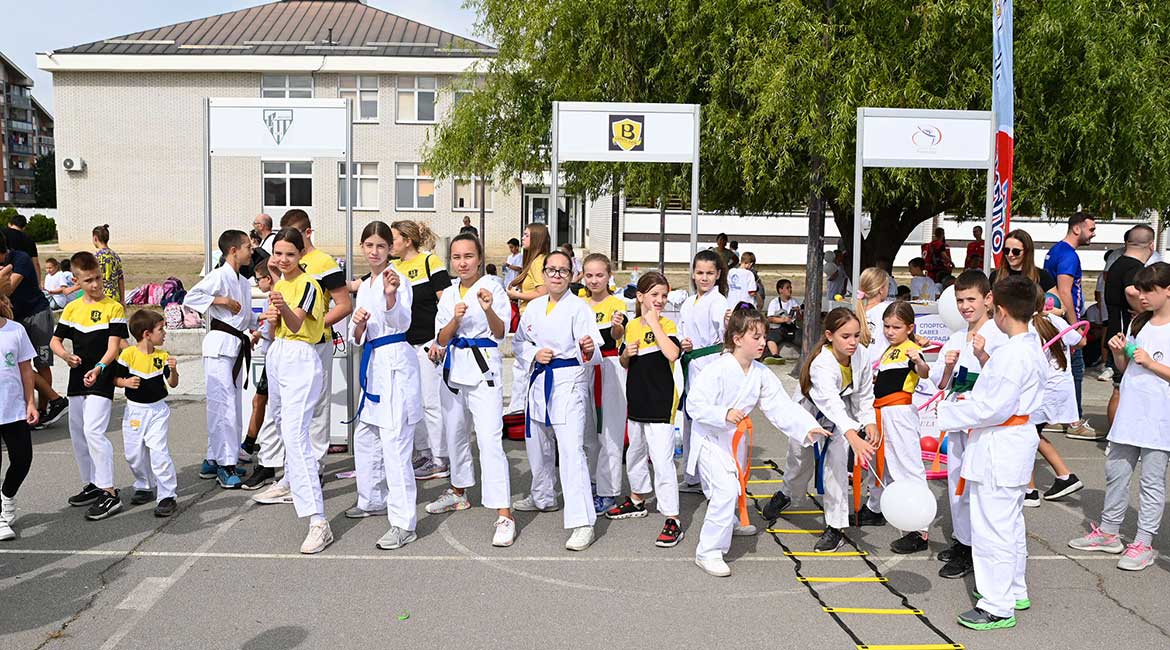 Motivacija najmlađih: Beogradski sajam sporta na Paliluli