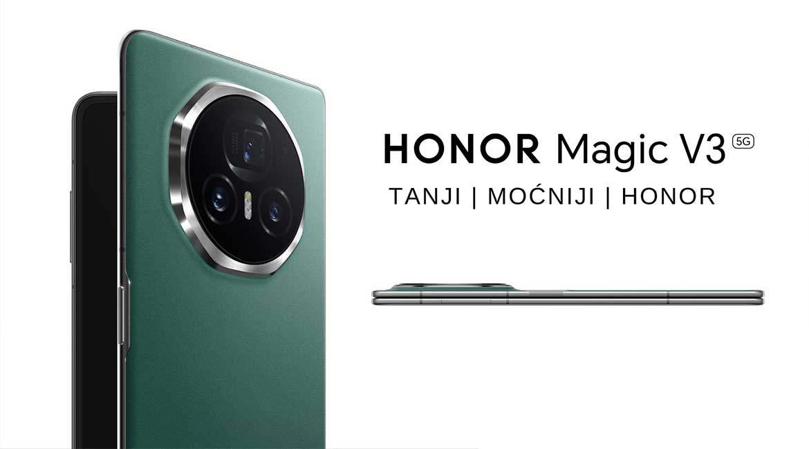 Honor Magic V3: Najtanjiji preklopni pametni telefon na tržištu