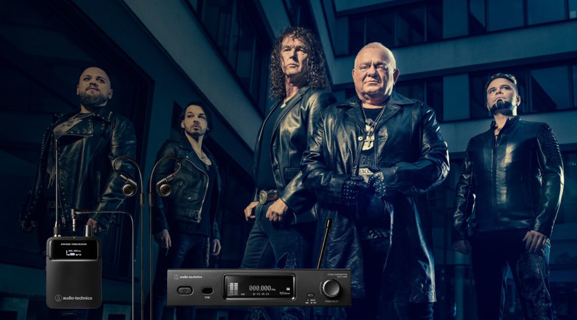 Legendarni U.D.O. bira Audio-Technica 3000 Series za savršenu kontrolu zvuka na sceni