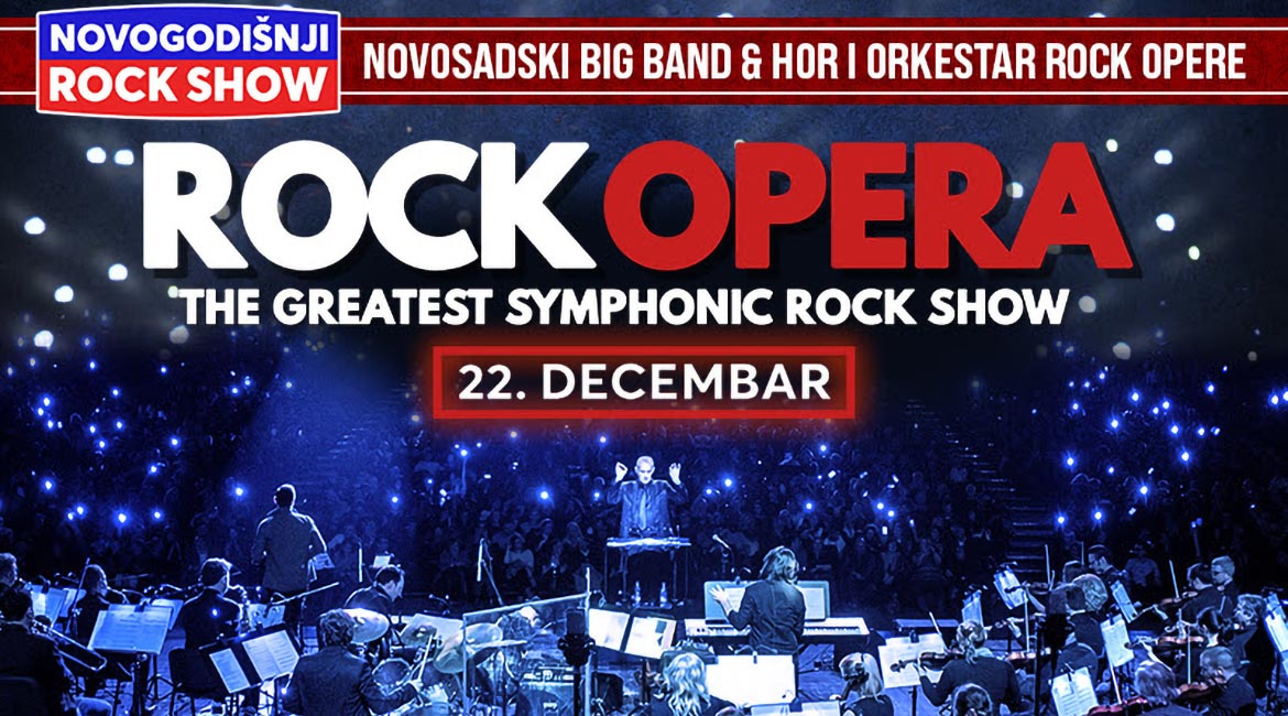 Rokenrol kao nikad pre! Rock Opera 22. decembra u mts Dvorani