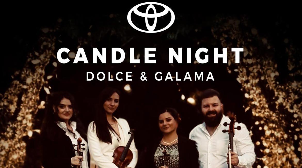 Koncert: Veče pod svećama (Candle Night) u „Eko dvorištancetu“