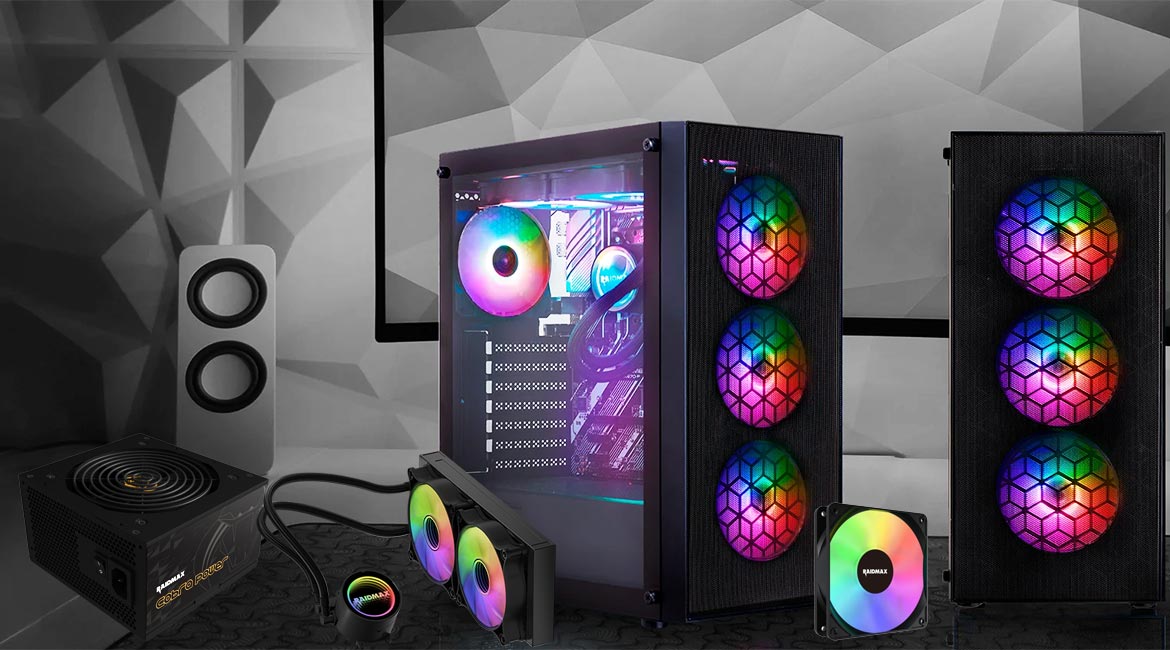 Kompletan sistem hlađenja sa Raidmax komponentama