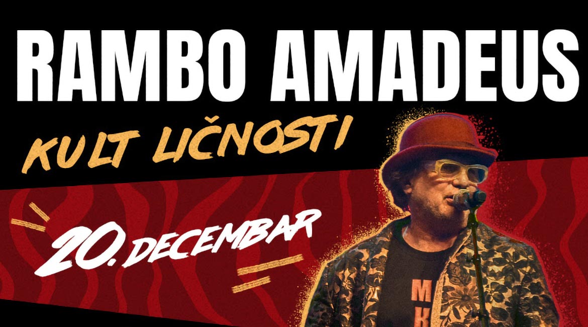 Rambo Amadeus 20. decembra u mts Dvorani