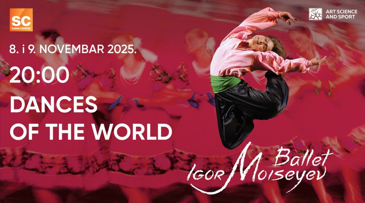 Plesni spektakl Baleta Mojsejeva u Beogradu 2025