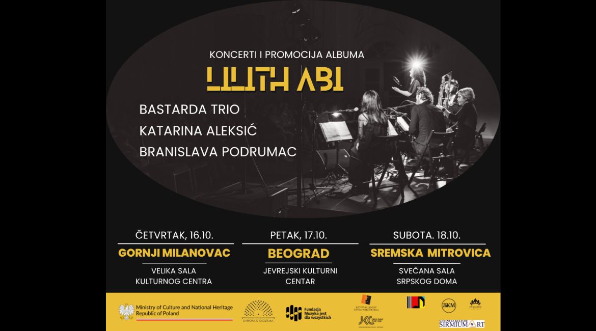 Koncertna promocija albuma LILITH ABI u tri grada Srbije