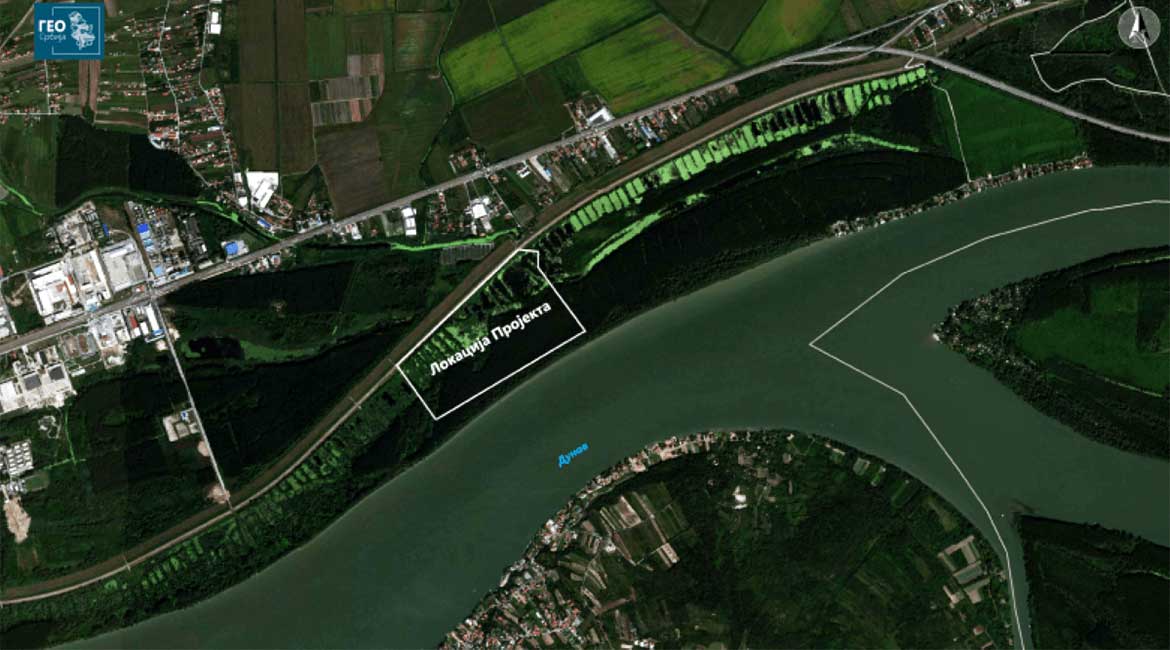 Novi terminal za rasute terete u luci Beograd