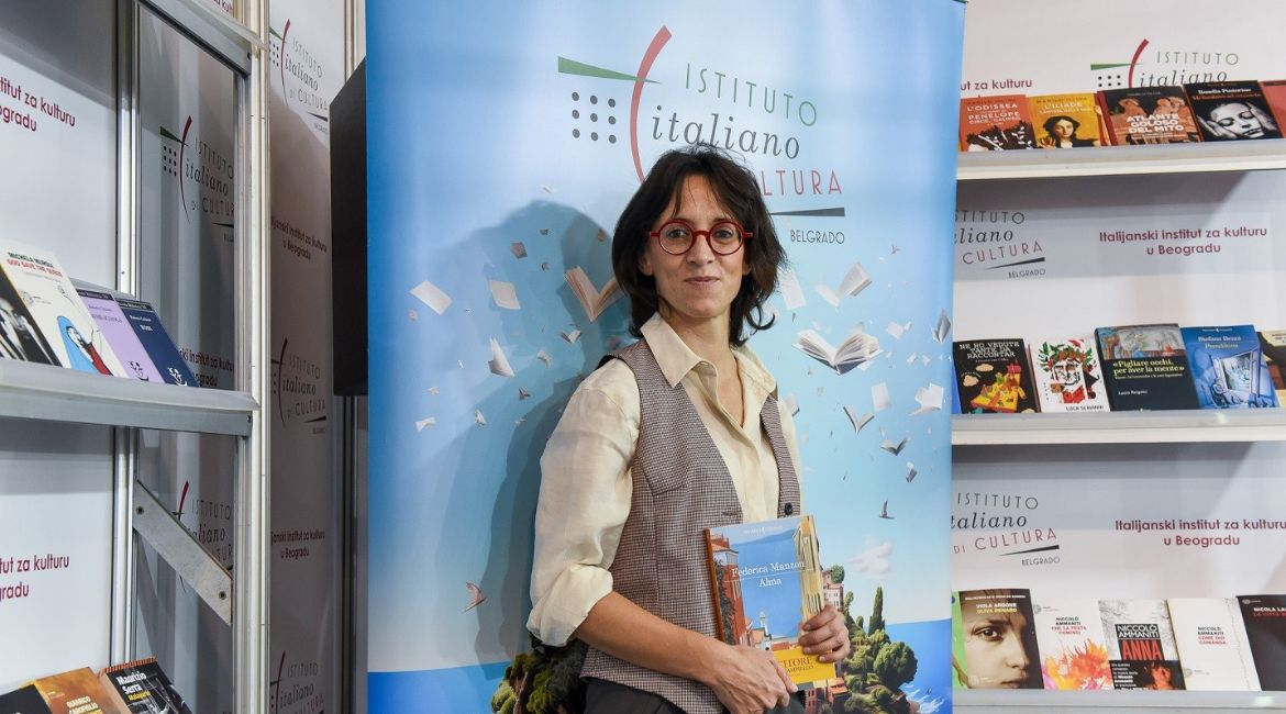 Federika Mancon na Sajmu knjiga u Beogradu