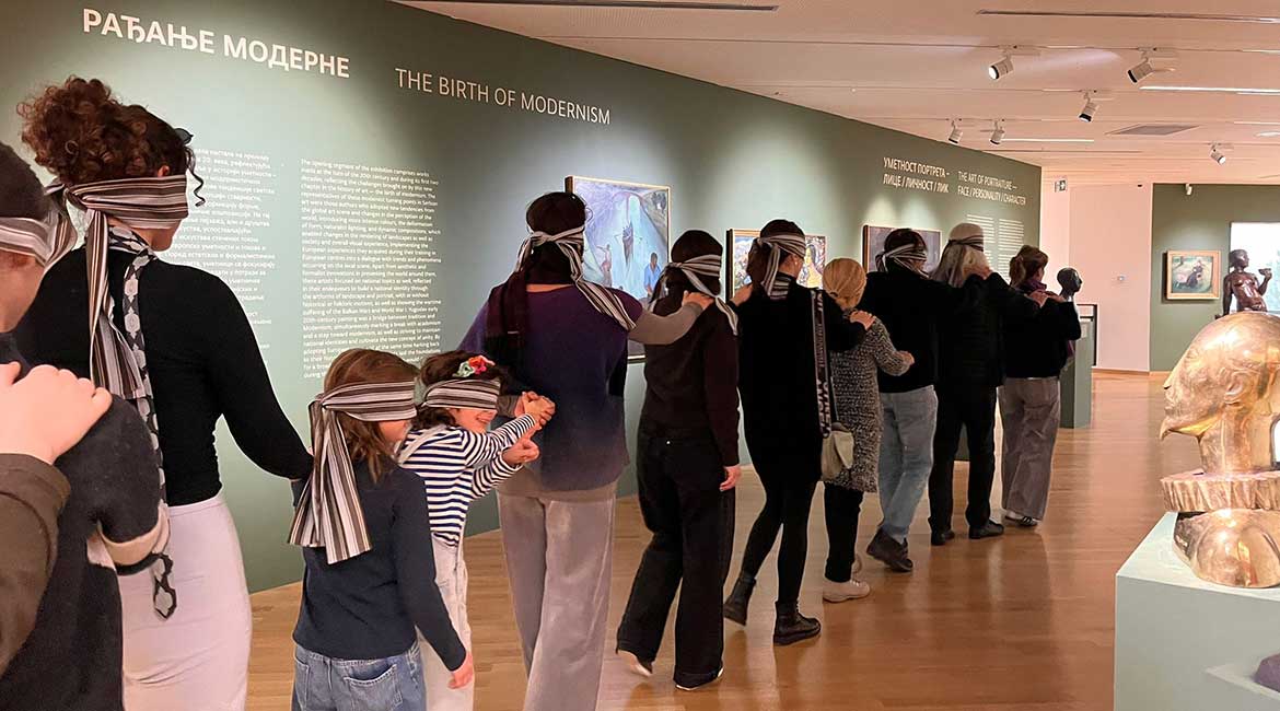 Muzej savremene umetnosti: Inkluzivna radionica „Zvuk vidljivog“