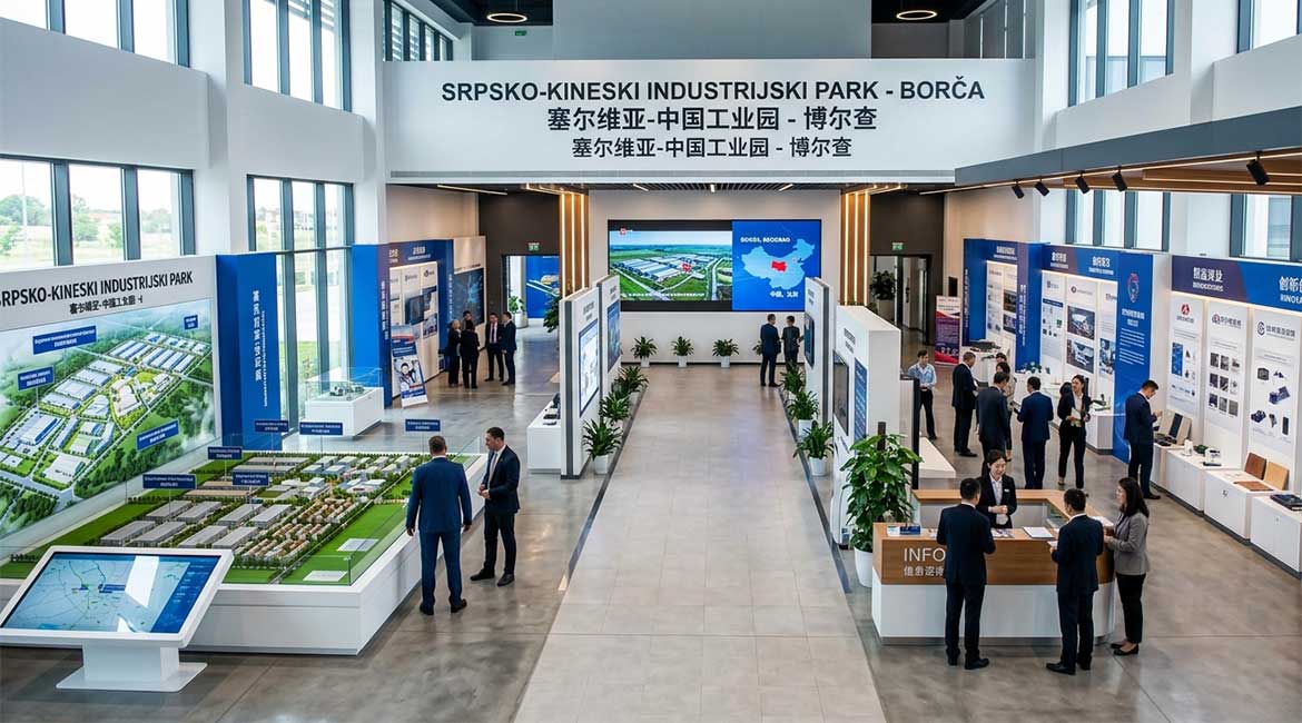 Srpsko-kineski industrijski park: Gradi se prezentacioni centar