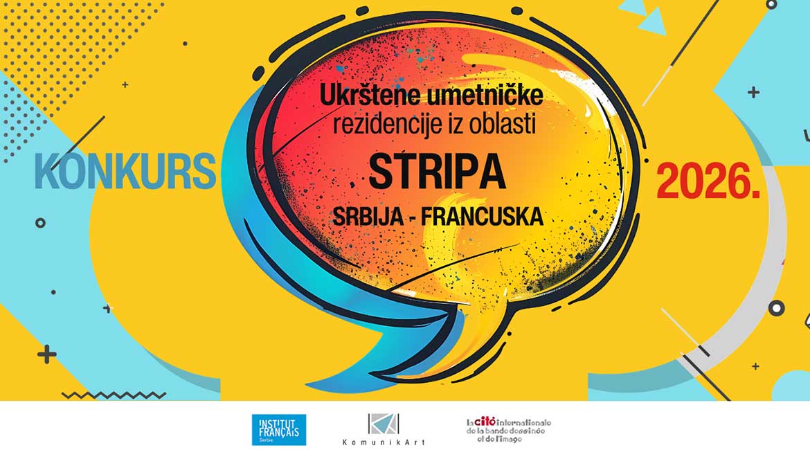Konkurs za strip rezidenciju u Francuskoj za 2026. godinu