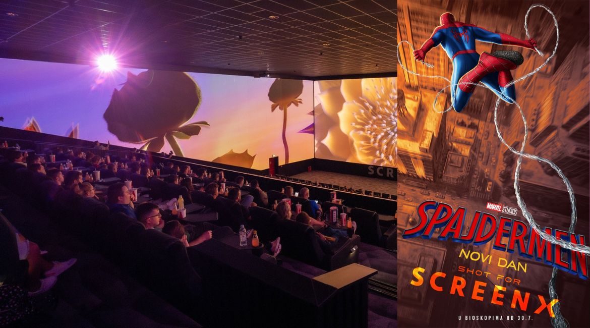 "Spajdermen: Novi dan" prvi je film snimljen za SCREENX
