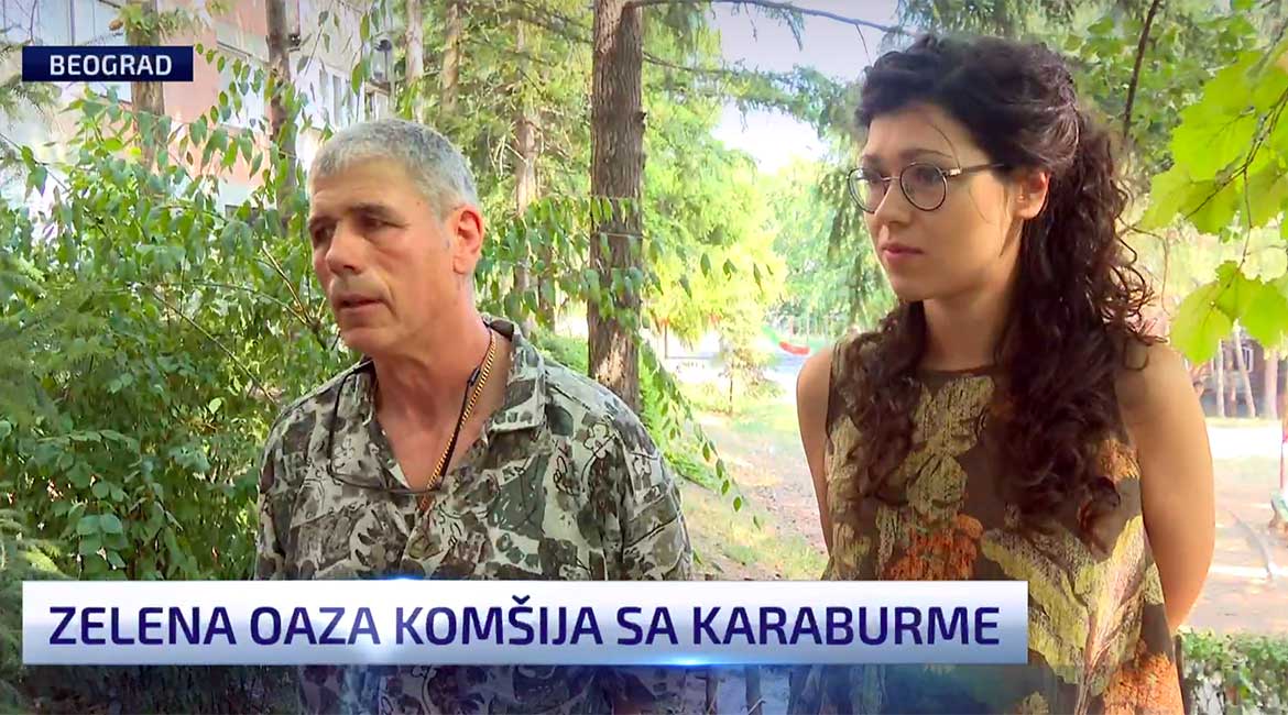 Komšija za primer sa Karaburme: Zelene oaze za ceo kraj