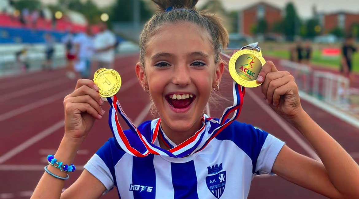 DOMINACIJA! Tessa Čoković dvostruki šampion Centralne Srbije