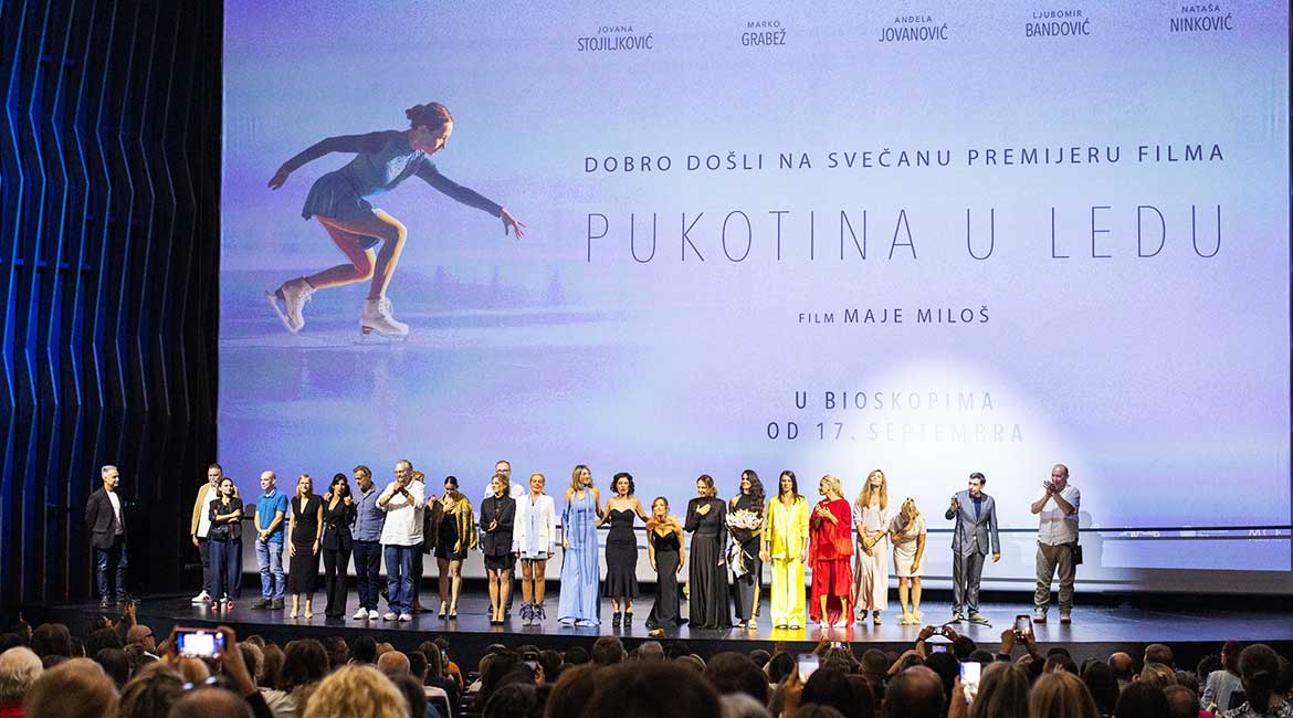 Beogradska premijera filma "Pukotina u ledu" u mts Dvorani