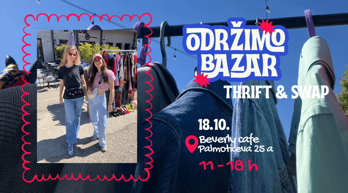 Održimo Bazar Thrift & Swap: kupite i razmenite garderobu u centru grada